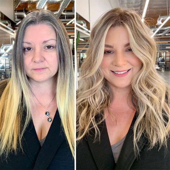 découvrez une transformation capillaire spectaculaire pour un nouveau look éclatant et tendance.