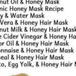 Comment profiter des bienfaits d&rsquo;un masque au miel pour des cheveux doux et brillants
