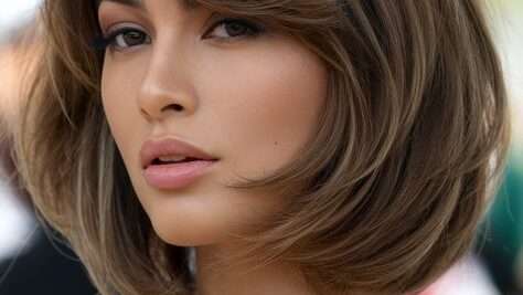 découvrez le coupe bob flou et superposé, une coiffure moderne et élégante qui apporte volume et mouvement à vos cheveux.