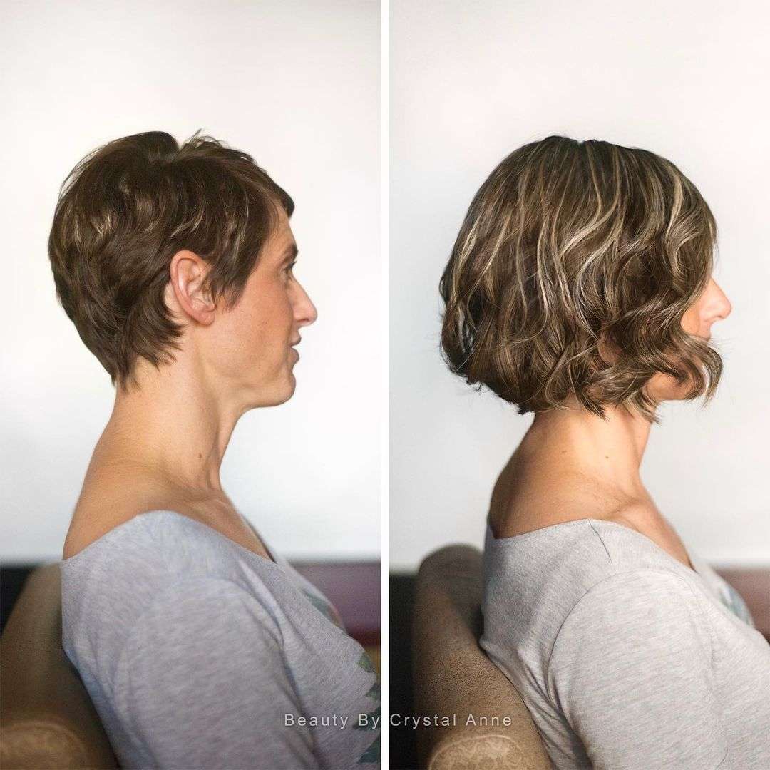 découvrez nos extensions de cheveux spécialement conçues pour les cheveux courts, offrant volume et longueur naturelle en un instant.