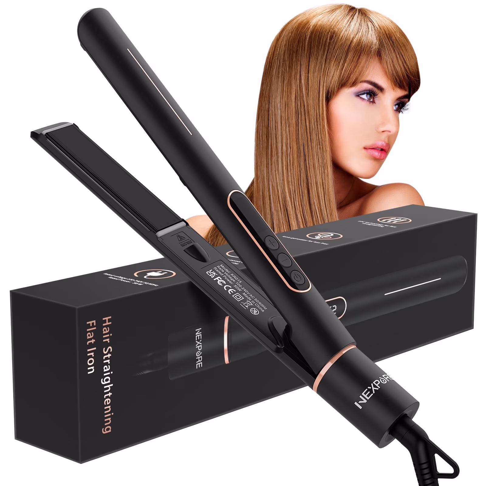 découvrez notre fer à lisser professionnel pour des cheveux lisses, brillants et sans frisottis. résultats salon à la maison, facile d'utilisation et haute performance.